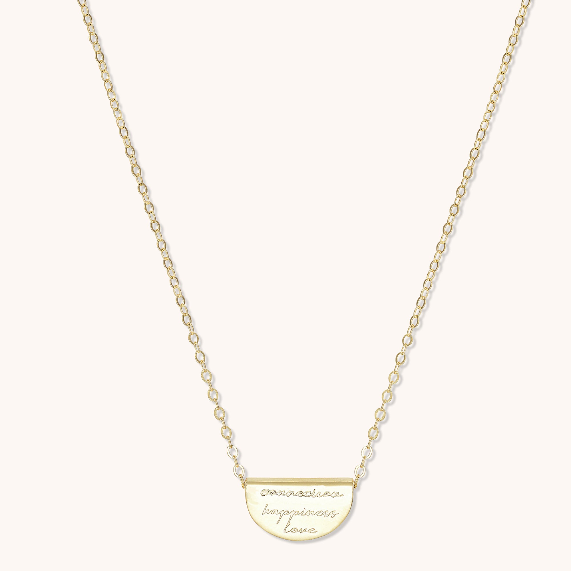 Birth Flower Necklace June (Rose) Gold